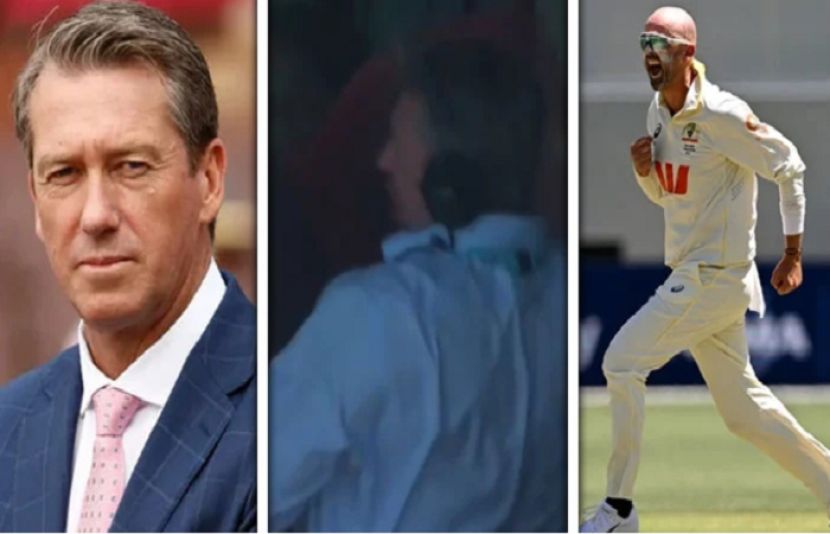 نیتھن لیون کے وکٹوں میں آگے نکلنے پر گلین میگرا کا مزاحیہ رد عمل وائرل