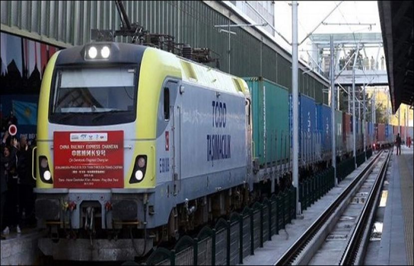 ترکی نے پہلی ایکسپورٹ کارگو ٹرین چین کے لیے روانہ کردی