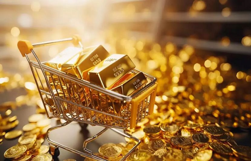 عالمی مارکیٹ میں سونے کی قیمتیں آج تقریباً مستحکم ہیں