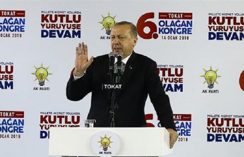 امریکا کے دہشت گرد گروپوں کو جنم لینے سے پہلے ختم کر دینگے: ترک صدر