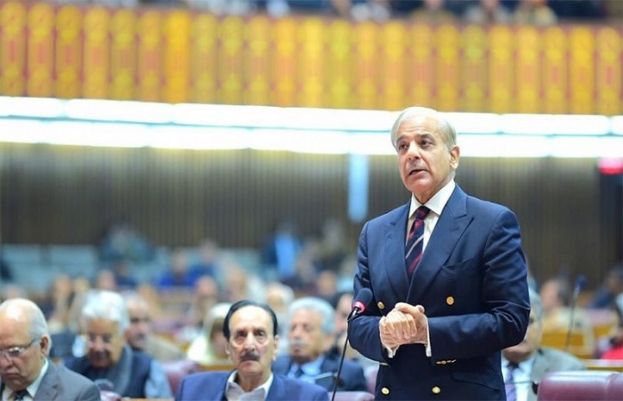 پارلیمنٹ میں قائد حزب اختلاف شہباز شریف