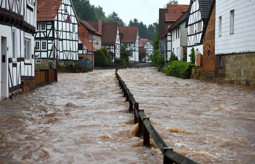 یوروپی ممالک میں شدید بارشوں سے سیلابی صورتحال