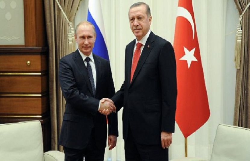 ترکی کے صدر طیب اردگان اور روسی صدر ولادیمیر پیوٹن