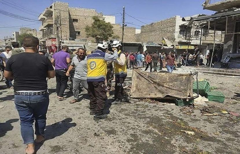 شام میں دھماکا سے 19 افراد جاں بحق ہو گئے ہیں 