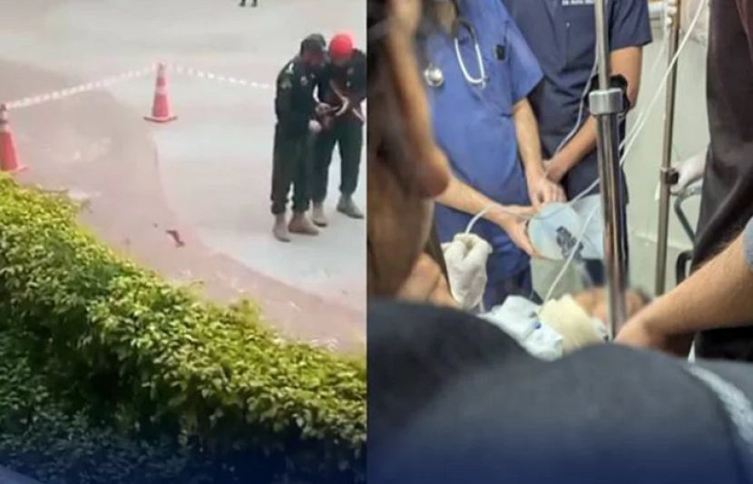 نجی یونیورسٹی میں طالبہ نے دوسری منزل سےچھلانگ لگا کر خودکشی کرلی