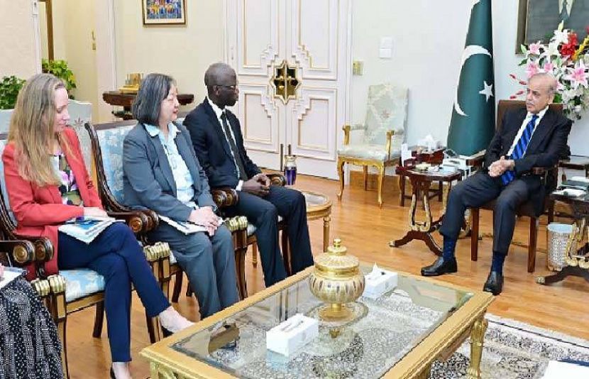 وزیراعظم شہباز شریف اور عالمی بینک کے اعلیٰ وفد کی ملاقات ، اہم شعبوں میں تعاون بڑھانے پر اتفاق