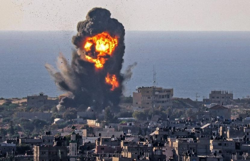  سیز فائر کی خلاف ورزی، اسرائیل کی ایک بار پھر غزہ پر بمباری