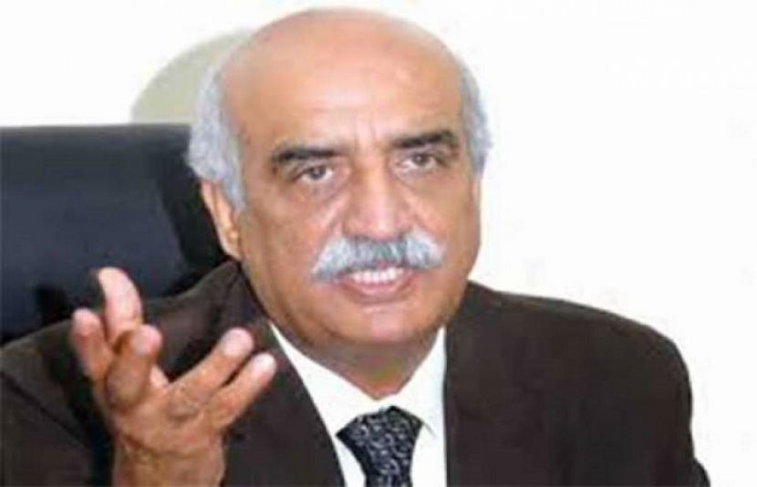 پاکستان پیپلز پارٹی (پی پی پی) کے رہنما اور قومی اسمبلی میں قائد حزب اختلاف خورشید شاہ