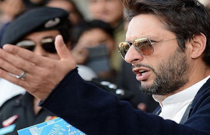 قومی کرکٹ ٹیم کے سابق کپتان شاہد آفریدی