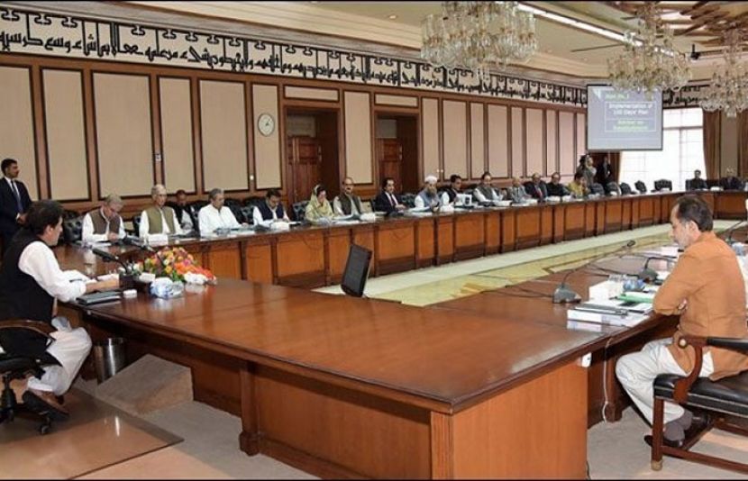 وزیراعظم کی زیرصدارت وفاقی کابینہ کا اجلاس، 100 روزہ پلان پر پر بریفنگ 
