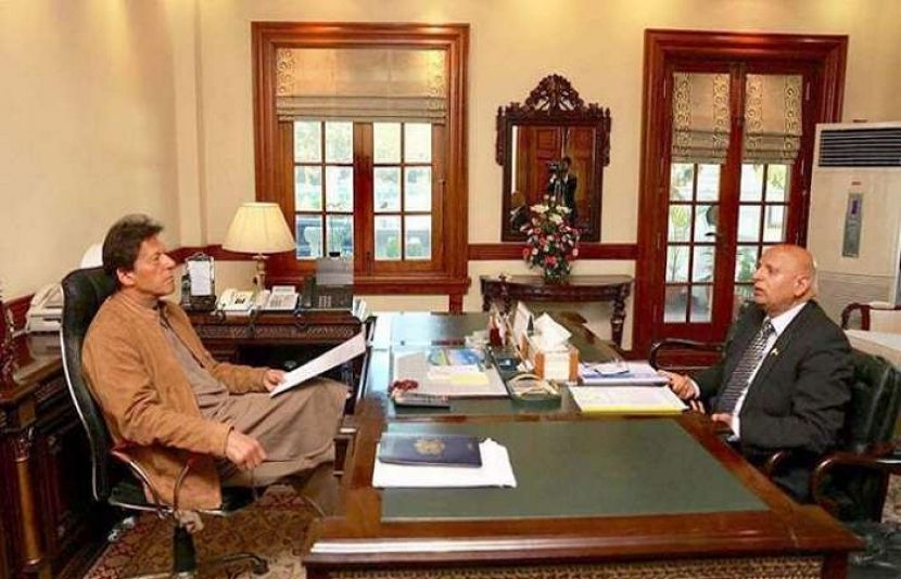  چوہدری محمد سرور اور وزیر اعظم عمران خان
