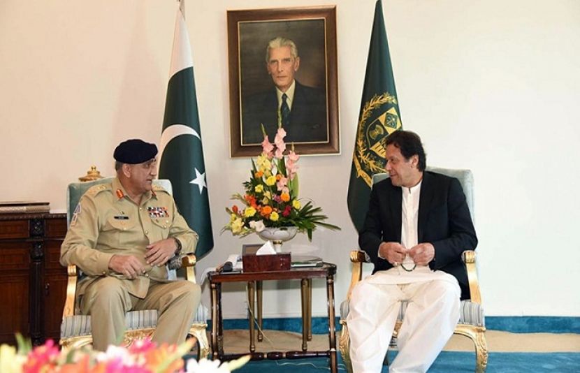 وزیراعظم عمران خان اور جنرل قمر جاوید باجوہ 
