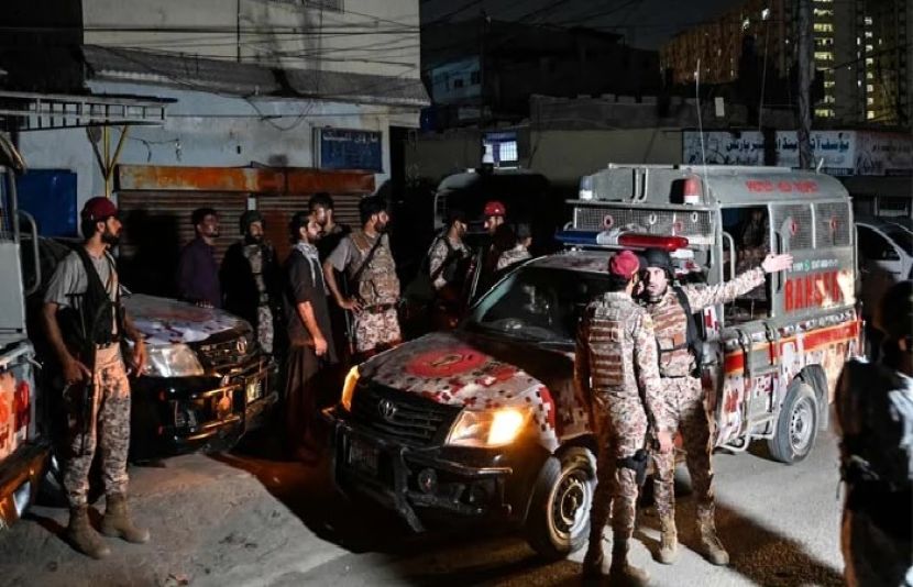 بھارتی پراکسی جماعت الاحرار کے دہشت گردوں نے کراچی میں پاکستان رینجرز (سندھ) کے کیمپ پر حملہ کیا
