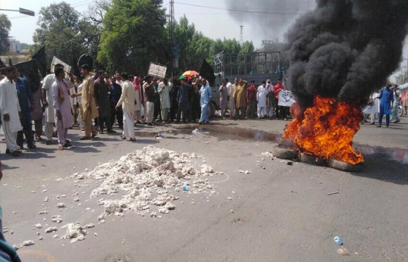 فیصل آباد میں صنعت کاروں کا  بجلی کی قیمتوں  میں اضافےپر  شدید  احتجاج 