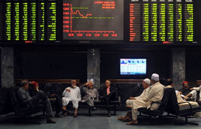 پاکستان اسٹاک ایکسچینج، کاروباری ہفتے کے پہلے روز منفی رجحان