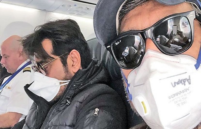 معروف پاکستانی اداکاروں ہمایوں سعید اور عدنان صدیقی