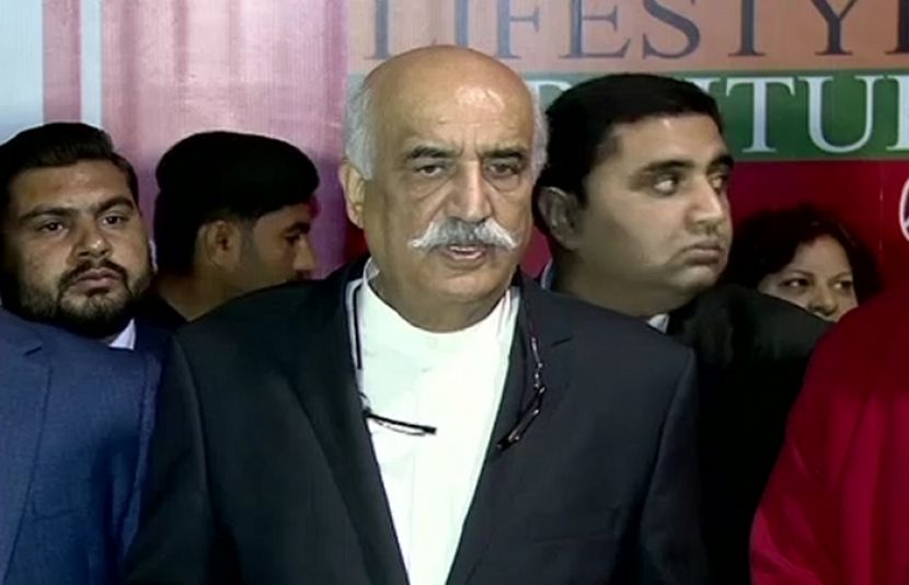 رہنما پاکستان پیپلزپارٹی خورشید شاہ 
