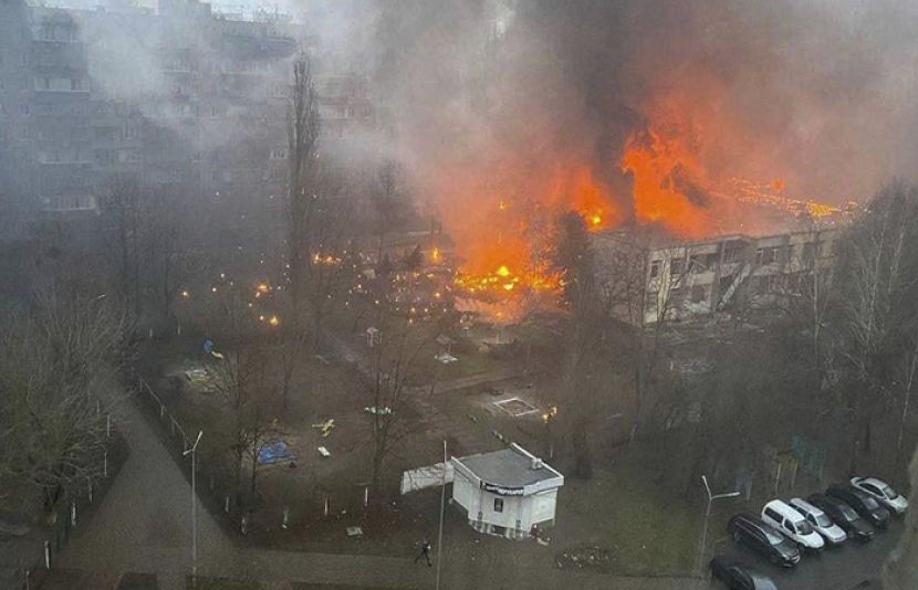 یوکرین میں ہیلی کاپٹر گر کر تباہ، وزیر داخلہ سمیت 18 افراد ہلاک