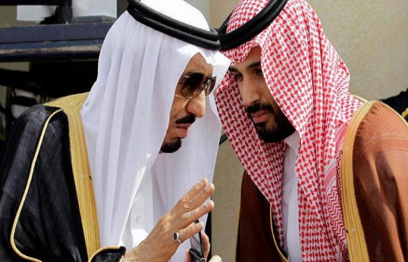 سعودی فرمانروا شاہ سلمان اور ولی عہد محمد بن سلمان