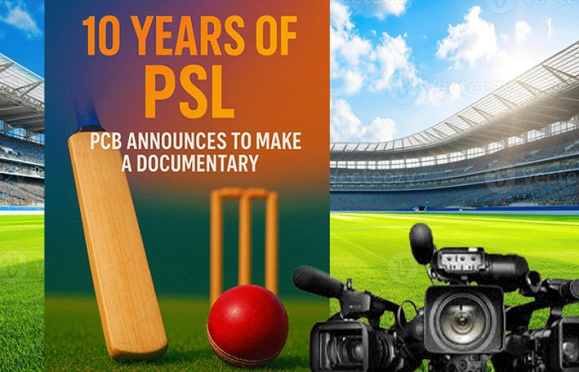 پی ایس ایل کے 10 سال مکمل ہونے پر ایک خصوصی دستاویزی فلم تیار کرنے کا فیصلہ کیا ہے۔