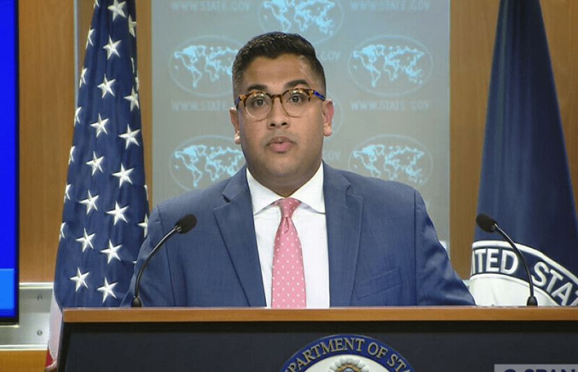 امریکی محکمہ خارجہ کے ترجمان ویدانت پٹیل 