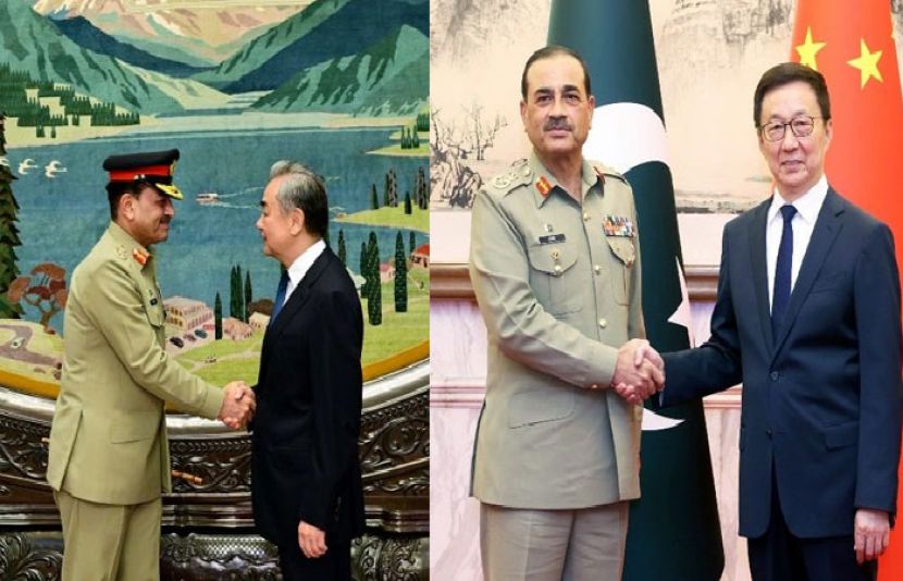 فیلڈ مارشل عاصم منیر کی چین کی سیاسی و عسکری قیادت سے ملاقاتیں کر رہے ہیں