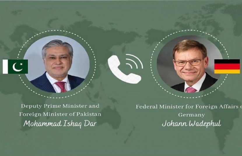 اسحاق ڈار اور جرمن ہم منصب میں ٹیلیفونک رابطہ، دوطرفہ تعاون پر اتفاق