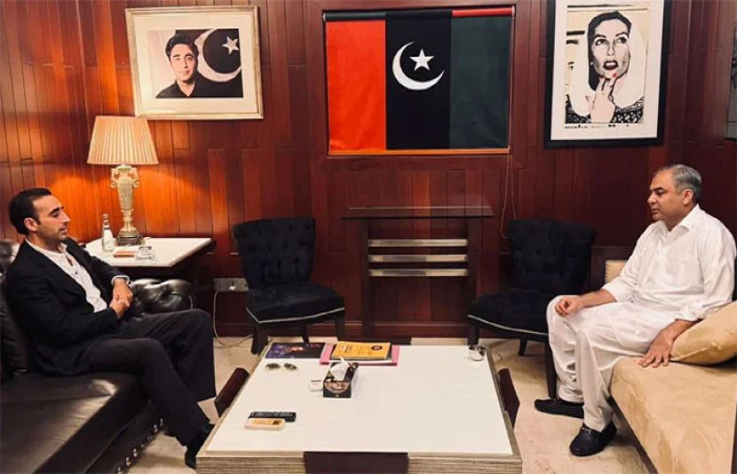 وزیرداخلہ محسن نقوی نے بلاول ہاؤس میں بلاول بھٹو زرداری سے ملاقات ک