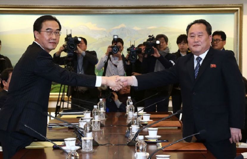 شمالی و جنوبی کوریا کا ملٹری ہاٹ لائن بحال کرنے پر اتفاق
