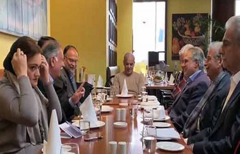 مسلم لیگ ن کے رہنماوں کی لندن میں ایک میٹنگ