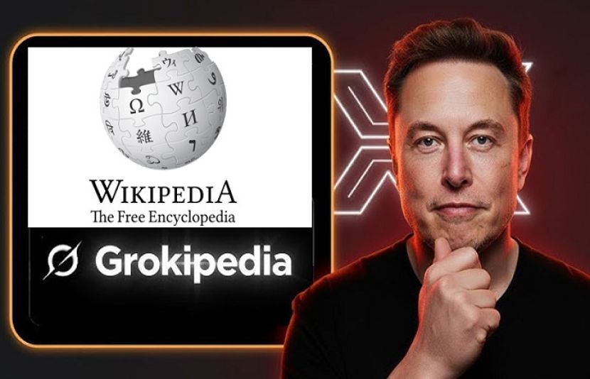 ایلون مسک نےویکی پیڈ یا کے متبادل &#039;گروکی پیڈیا&#039; کو لانچ کر دیا