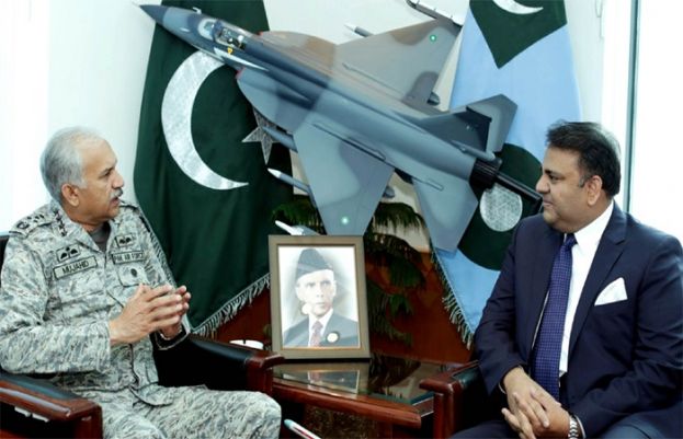 وزیر اطلاعات و نشریات کی پاک فضائیہ کی پیشہ ورانہ مہارت کی تعریف