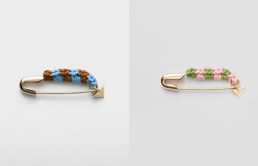 جب سیفٹی پن پہنچی فیشن رن وے پر