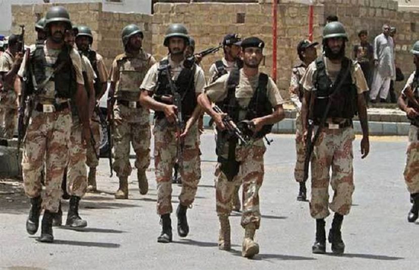 سندھ رینجرز کا کراچی کے مختلف علاقوں میں اپریشن، سنگین جرائم میں ملوث 9 افراد گرفتار
