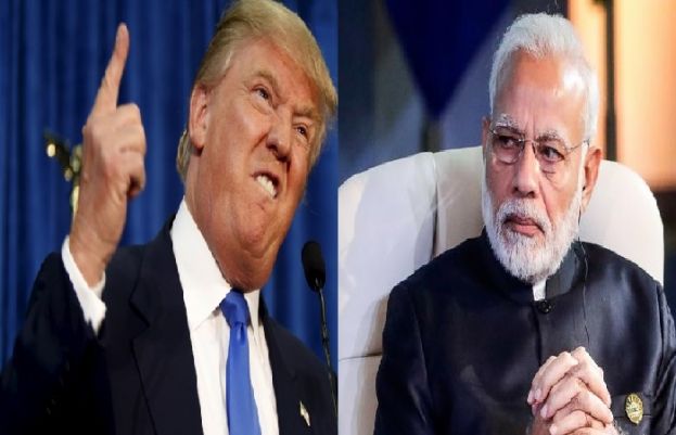 امریکی صدر ڈونلد ٹرمپ اور بھارتی وزیر اعظم نریندر مودی