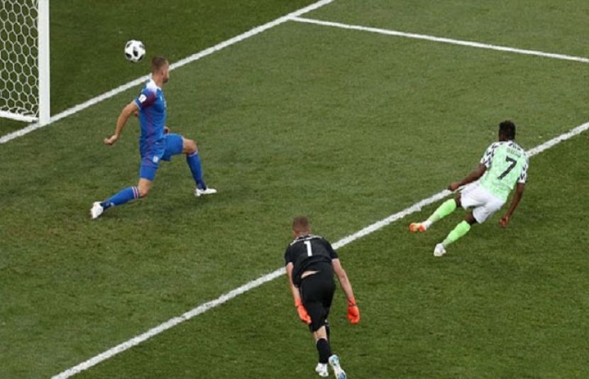 فٹ بال ورلڑکپ : نائجیریا نے آئس لینڈ کو0-2 سے شکست دے دی 