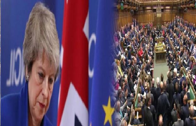 بریگزٹ: برطانوی پارلیمان ایک بار پھرفیصلہ کرنے میں ناکام