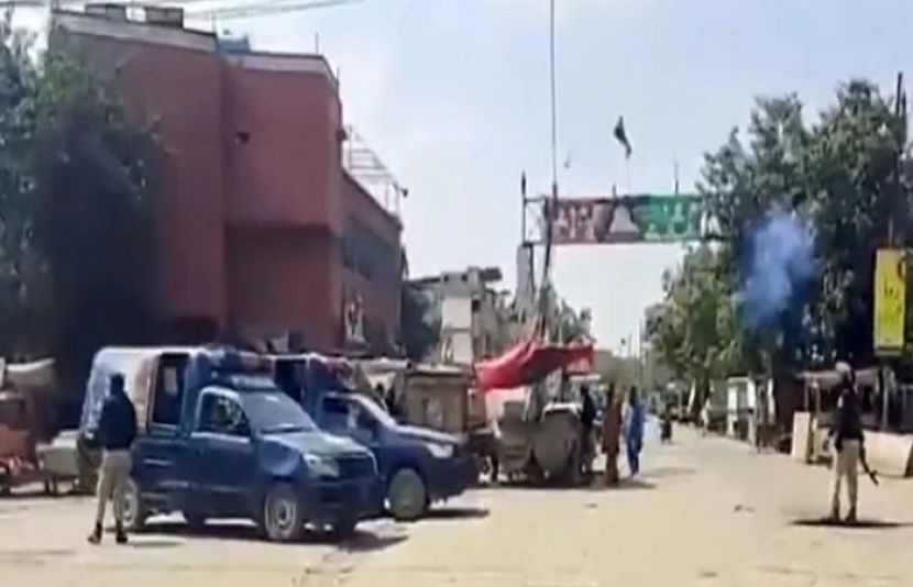 کراچی میں مذہبی جماعت کا احتجاج اور جلاؤ گھیراؤ، مختلف سڑکیں بند