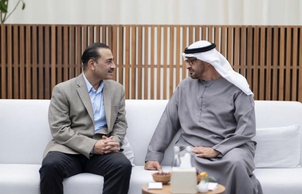 آرمی چیف کی متحدہ عرب امارات کے صدر سے ملاقات