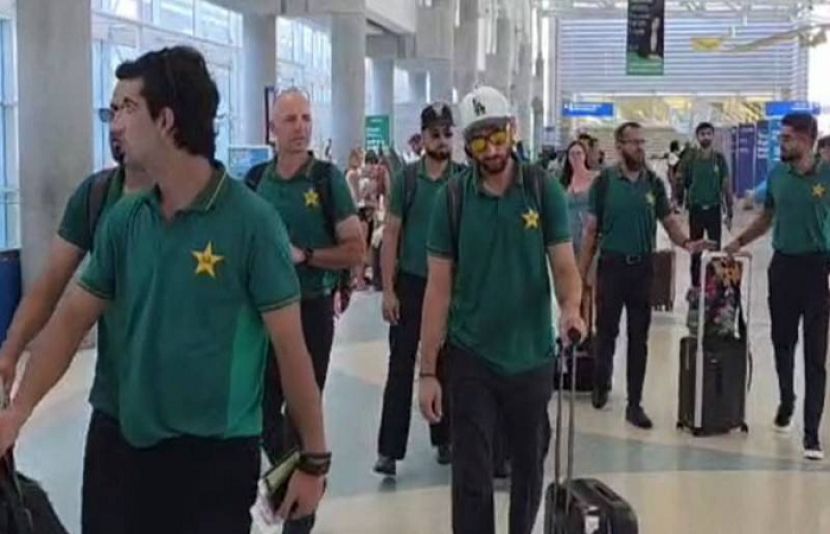 قومی ٹیم کی وطن واپسی