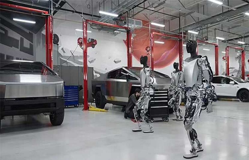 ٹیسلا کمپنی کی فیکٹری میں روبوٹ نے انجینئر پر حملہ کردیا