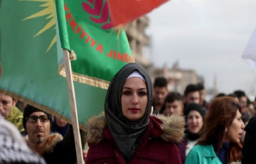 شام میں کرد ترکی کی طرف سے ممکنہ کارروائی کے خلاف احتجاج کر رہے ہیں