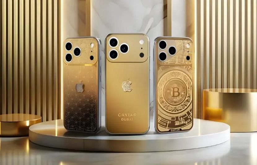 اپنی کسٹم سمارٹ فونز اور لگژری واچز کے لیے مشہور برانڈ کویویار نے آئی فون 17 سیریز کے لیے ایک نئی گولڈ کلیکشن متعارف کروا دی ہے