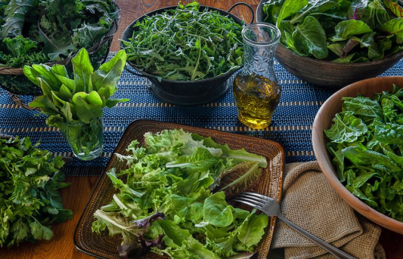 سبز پتوں والی سبزیوں کے حیرت انگیز فوائد