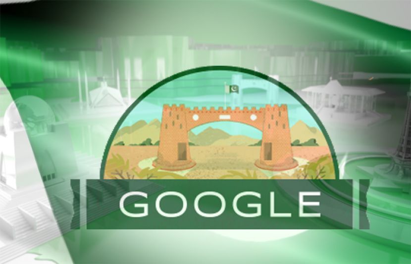سرچ انجن گوگل نے اپنا ڈوڈل پاکستان کے نام کردیا