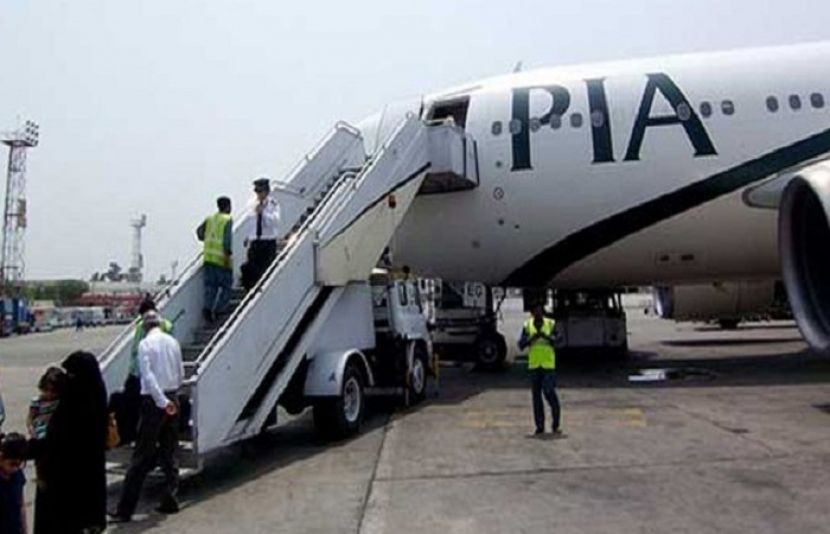 پاکستان انٹر نیشنل ایئر لائنز کا طیارہ