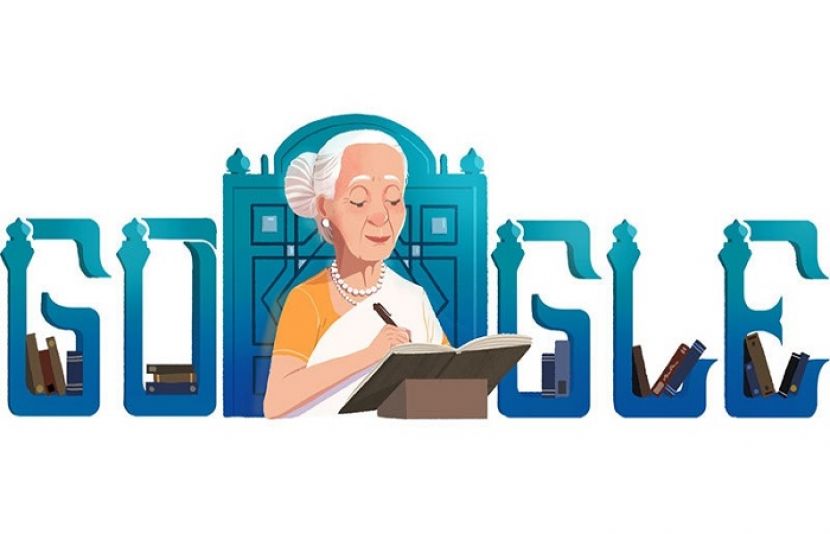 فاطمہ ثریا بجیا کی 88 ویں سالگرہ پر گوگل ڈوڈل