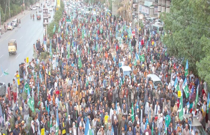  جماعت اسلامی پورے ملک میں احتجاجی مظاہرے کرنے کا اعلان 
