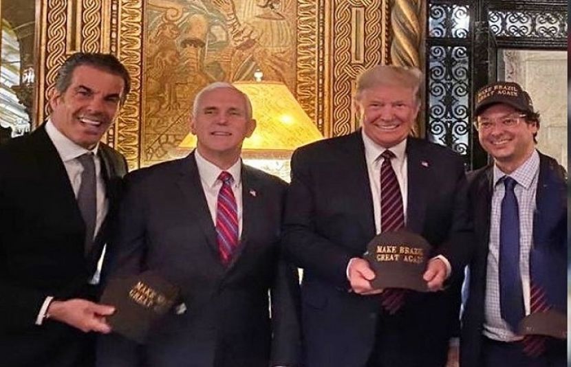 امریکی صدر اور نائب صدر سے ملاقات کرنے والے برازیلی عہدیدار میں کورونا وائرس کی تشخیص