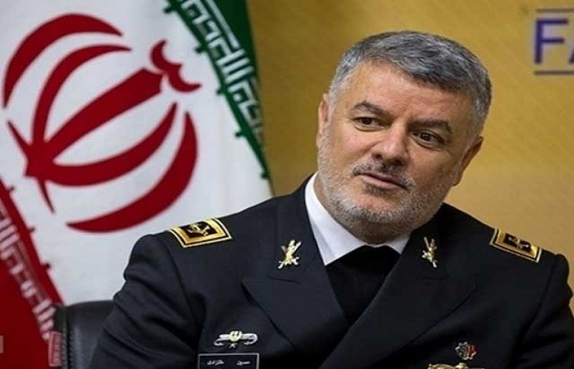  سربراہ ایرانی بحریہ ریئر ایڈمرل حسین خانزادی